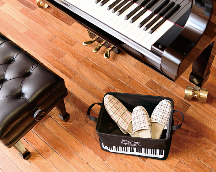 ピアノライン ワイヤー入り収納ボックス（大） piano line ピアノ発表会 音楽発表...