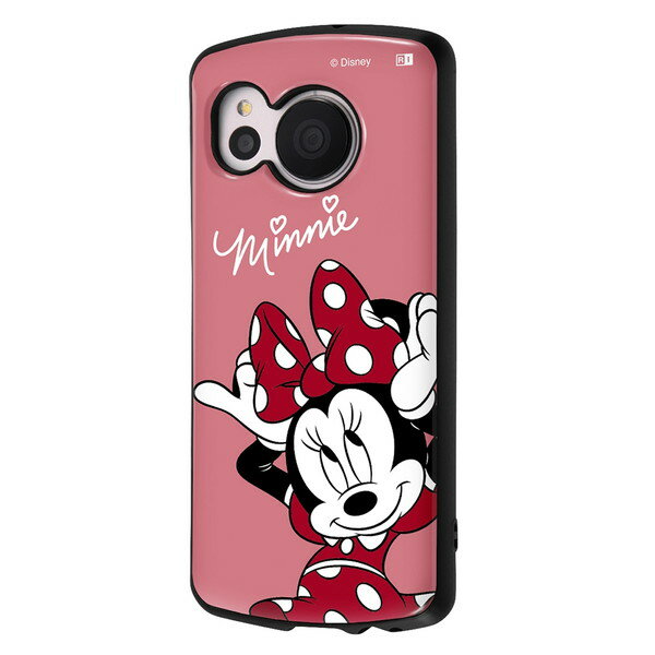 送料無料 AQUOS sense7 ケース ディズニー 耐衝撃ケース ProCa ミニーマウス SH-53C SHG10 ドコモ エーユー docomo au カバー スマホケース
