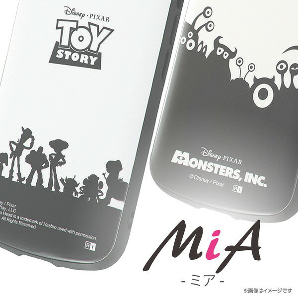 iPhone 13 mini ケース ディズニー・ピクサー 耐衝撃ケース MiA シルエット アイフ...