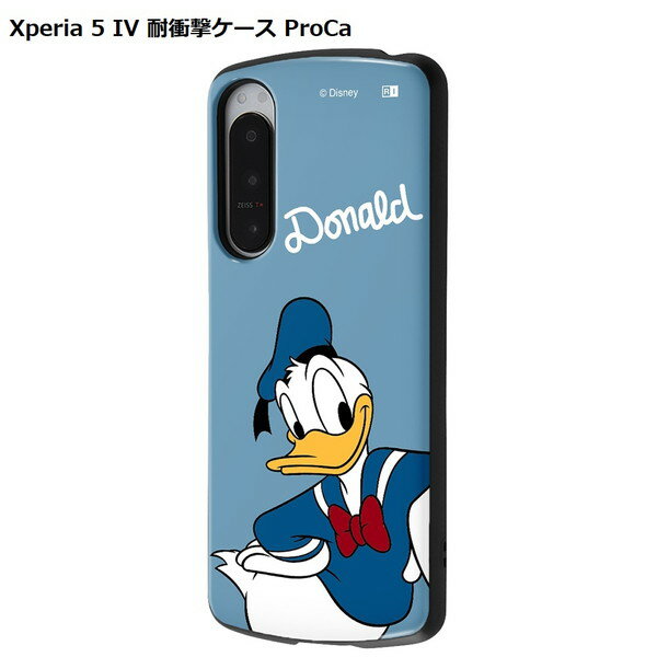 Xperia 5 IV ケース ディズニー 耐衝撃ケース ProCa ドナルドダック 送料無料 docomo SO-54C au SOG09 SoftBank 携帯 ドコモ エーユー スマホ rayout レイアウト エクスペリア5iv ケース