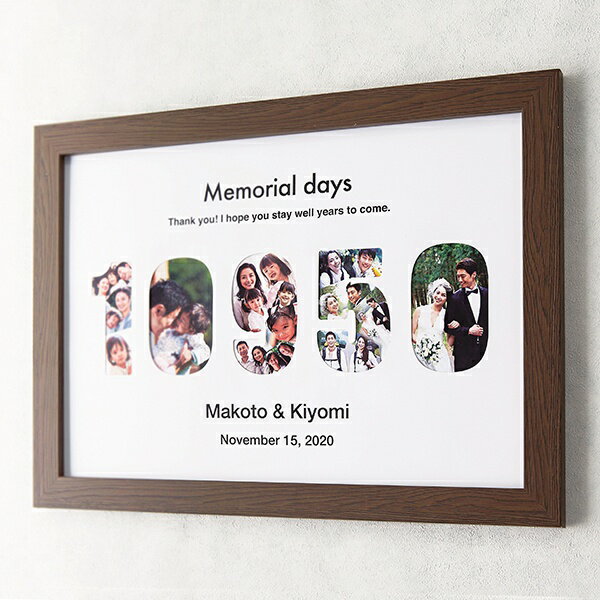 メモリアルフォトデイズ（手作リタイプ）両親プレゼント プレゼント 結婚式 親ギフト お祝い 披露宴 ウェディング 両親へのプレゼント 写真 記念品