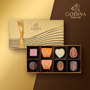 ゴディバ チョコレート GODIVA ハート オブ ゴールド コレクション 8粒入（ゴディバ チョコレート 洋菓子 高級 ギフト プレゼント 贈り物 御礼 お礼 お返し 御祝 お祝い 詰め合わせ 女性 男性 職場 親戚 挨拶 引出物 引き出物 結婚祝い ウェディング）