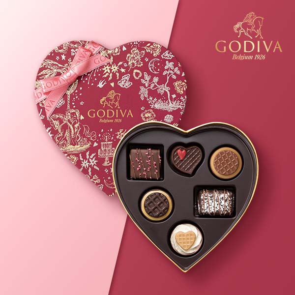 GODIVA メリーゴーランド ワッフル セレクション（6粒入）(バレンタイン2023_ゴディバ スイーツ 贈り物 お返し ゴディバ チョコレート ギフト お菓子 引き出物 お祝い 詰合せ Chocolate バレンタイン2023 Valentine2023 プレゼント)