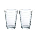iittala(イッタラ) アイノ・アアルト ハイボール ペア(クリア)(新生活テーブルウェア おうちテーブルウェア)