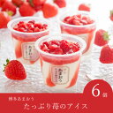 博多あまおう たっぷり苺のアイス（7個入）(お祝い2023ス