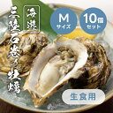【生食用】殻付牡蠣(Mサイズ)10個セット(かき カキ 殻付き 生牡蠣 宮城県産 国産 雄勝湾 魚介類 魚介海鮮 海鮮 海産物 貝 グルメ 食品 新鮮 お取り寄せ 生食OK 1キロ バーベキュー BBQ 鍋 お中元 お歳暮 贈り物 おいしい 人気 話題 おすすめ)