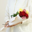 【産地直送】バラ花束 エレガントミックス 6本プレゼント 花 花束 ギフト 母の日ギフト 母の日プレゼント ははの日 オシャレ 実用 誕プレ 母の日 送料無料 ...