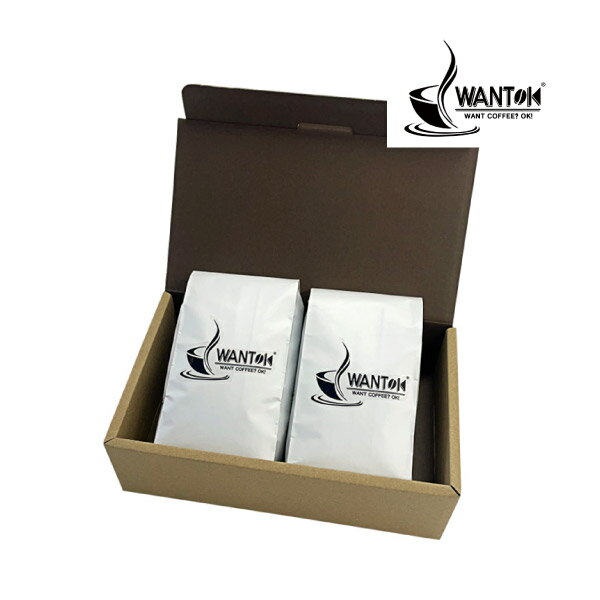 WANTOK WANTOKビーンズ2個セットコーヒーギフト 珈琲詰合せ コーヒー豆 ブランドギフト 手土産ギフト お礼ギフト 内祝い 贈答品 カフェギフト お祝いギフト