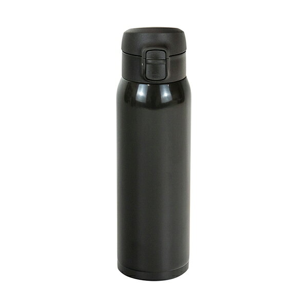 樂天商城 - モテコ ワンタッチ栓マグボトル500ml（ブラック）(水筒 マグボトル キッチン雑貨 キッチンアイテム ギフト プレゼント 贈り物 お祝い 内祝い 結婚祝い 結婚内祝い 出産内祝い お返し お礼 快気祝い 退職祝い 引越祝い 挨拶 人気 おすすめ)
