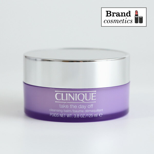 商品情報 ■内容：■ブランド クリニーク ／ CLINIQUE ■内容量 125ml ■ご使用方法 手・顔が乾いた状態でマスカット大を手に取り、手の平でバームを軽く緩めてから、こすらず、優しく円を描くようにお顔全体になじませます。ぬるま湯を加え乳化させた後、よくすすいでください。クレンジング後は、クリニークの洗顔料のご使用をおすすめします。 ■成分 パルミチン酸オクチル／ハイブリッドサフラワー油／トリ（カプリル／カプリン酸）グリセリル／テトラオレイン酸ソルベス-30／ポリエチレン／トリイソステアリン酸PEG-5グリセリル／水／トコフェロール／フェノキシエタノール ※商品の改良や表示方法の変更などにより、実際の成分と一部異なる場合があります。実際の成分は商品の表示をご覧ください。 ■原産国：日本 ■広告文責　株式会社ピアリー　TEL：0120-565-857 ■商品区分　化粧品 ご注意※不良品以外の返品は不可とさせていただきます。 ＞＞ご返品についてはこちら ※こちらの商品は沖縄・離島への配送は不可となります。あらかじめご了承ください。※30個以上のご注文の際はお手数ですが必ずお電話かメールにてご注文前に在庫確認をお願いします。 ※パッケージデザインや商品の色味等は予告なく変更されることがあります。 ※お肌に異常が生じていないかよく注意して使用してください。お肌に合わないときは、ご使用を中止し専門医へご相談ください。 ※特に人気商品については注文が殺到する可能性があり、タイミングによってはご注文確定後に欠品となってしまう場合がございます。その場合は弊社よりご連絡をさせていただきますので、あらかじめご了承の程お願いいたします。※並行輸入品のため、成分・パッケージ・色味が異なる場合があります。また、法定ラベル貼付けのため、外箱を開封させていただく場合がございます。 ※原産国、製造時期によってパッケージ、容器のデザインが掲載画像と異なる場合もございます。 ※こちらの商品はのし・ラッピングをお選びいただけません。あらかじめご了承ください。 様々なアイテムをご用意しています。SK-II キールズ クロエ コスメデコルテ シュウ ウエムラ ミルボン ランバン ロクシタン ITO アヴァンセ アッカカッパ SK-II O.P.I クリニーク ケサランパサラン ニュクス MAC メルヴィータ ローラメルシエ メディヒール VT アベンヌ クリスチャン ディオール サボン スリー デイジーク ナーズ ネイチャー リパブリック ロムアンド TIRTIR シスレー ルナソル クラランス ランコム デジャヴュ アネッサ イソップ エスティローダー Dr.ハウシュカ POLA アースハート アスタリフト ヴェレダ エルバビーバ エルメス コーチ ザ ボディショップ バーバリー プラダ ボッテガヴェネタ ZEESEA ハメル dプログラム マキアージュ ロクシタン SWATi CLAYD BeautedeSae kailijumei シンピュルテ デイジーク等クリニーク テイク ザ デイ オフ クレンジング バーム 125ml落ちにくいメイクや肌の汚れを、優しくしっかりオフ。洗いあがりはしっとり。柔らかくなめらかな肌に。肌の上でまろやかにとろけ、固体からシルキーなオイルに変わる刺激の少ないクレンジングオイルです。ポイントメイクや古い角質・汚れを速やかに落とし、バリア機能を整えます。また、潤い成分が肌本来のモイスチャーバランスを守り、しっとりなめらかな肌に洗い上げます。 ＼ 送料無料まであとちょっと！ ／
