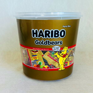 ハリボー ミニゴールドベアー ドラム 1000g(COSTCO コストコ HARIBO グミ Gold Bear おやつ お菓子 人気 パーティ 大容量 業務用 子供 個包装 お裾分け)