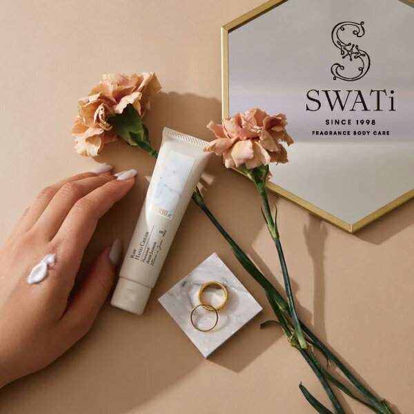 スワティー ハンドクリーム 【SWATi】 ハンドクリーム RAW HAND CREAM（ANISE JASMINE）スワティ MARBLe マーブル 美容 美容アイテム パーツケア ハンドケア マッサージクリーム ギフト 贈り物 話題 おしゃれ お洒落 人気 おすすめ おススメ