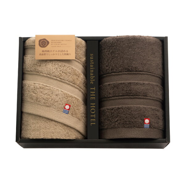 樂天商城 - サステナブル THE HOTEL　日本製　愛媛今治　ホテル仕様 フェイスタオル2P(今治 タオル フェイスタオル 新生活 高級 ホテル おしゃれ 新築祝い 新築内祝い 結婚祝い 結婚内祝い 引き出物)