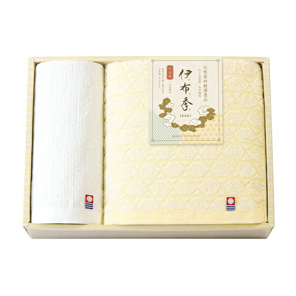 樂天商城 - 今治 伊布季 〈IBUKI〉 バスタオル1P・フェイスタオル1P(ギフト プレゼント 贈り物 お祝い 内祝い 結婚祝い 結婚内祝い 出産内祝い 手土産 お返し お礼 快気祝い 退職祝い 引越祝い 詰め合わせ 挨拶 人気 おすすめ)
