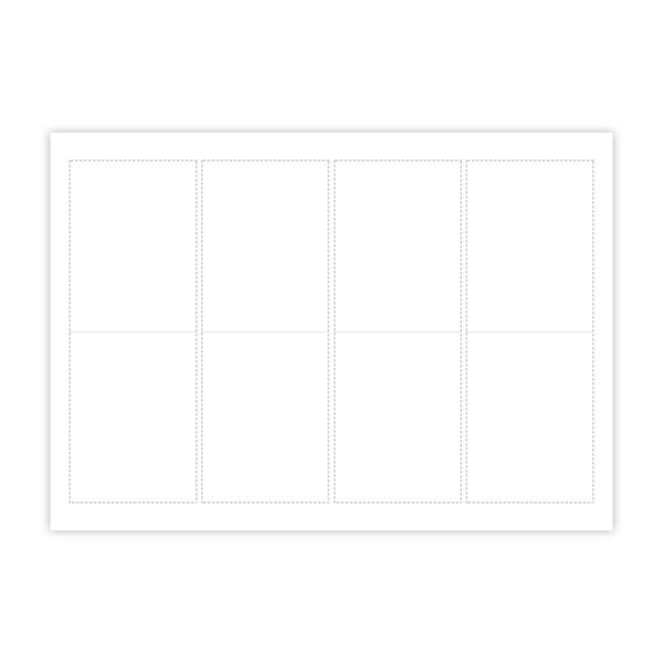 席札2ピース用シート4丁(結婚式 ペーパーアイテム 手作りキット テンプレート ウェディング ブライダル パーティー 二次会)