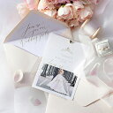 招待状 Lucent Rich -ルーセント リッチ- 招待状【10冊入り】(結婚式 ペーパーアイテム 手作りキット テンプレート ウェディング ブライダル パ...