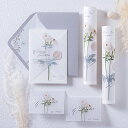 席札無料セット(シャルムドフルール ラックス)結婚式 ペーパーアイテム 手作りキット テンプレート ウェディング ブライダル パーティー