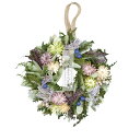 グリーンリース ナチュラルリースS グリーン造花 花 フラワー リースブーケ インテリア雑貨 壁飾り 女性 母 友達 プレゼント ギフト 贈り物 お返し お祝い...