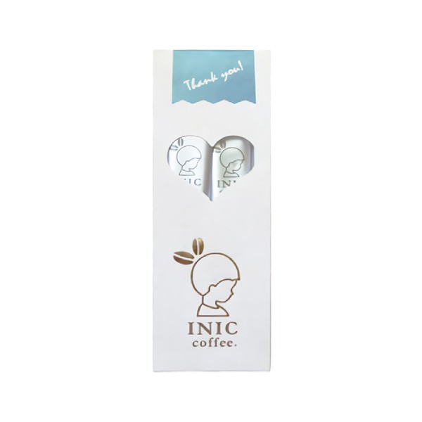 メール便│プチギフトINIC coffee−イニック・コーヒー−INIC for Wedding パールブルー(結婚式 二次会 ウェディング 披露宴 婚礼 コーヒー)