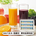 伊藤園 有機果樹園100%フルーツジュースB【パネル・目録付】(景品 二次会 披露宴 結婚式 余興 忘年会 新年会 抽選会 社内イベント 運動会 ゴルフ コンペ ビンゴ クイズ 幹事 目録 パネル ドリンク カフェセット 盛り上がる 人気 話題 おすすめ)