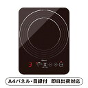 【送料無料】ドリテック IHクッカー「ピコ」【パネル・目録付】(景品 二次会 披露宴 結婚式 余興 忘年会 新年会 抽選会 社内イベント 運動会 ゴルフ コンペ ビンゴ クイズ 幹事 目録 パネル キッチン用品 家電 盛り上がる 人気 話題 おすすめ)