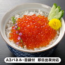 【送料無料】北海道産 いくら醤油漬け(40g×7)【パネル・目録付】(景品 二次会 披露宴 結婚式 余興 忘年会 新年会 抽選会 社内イベント 運動会 ゴルフ コンペ ビンゴ クイズ 幹事 目録 パネル 食品 調味料 盛り上がる 人気 話題 おすすめ)