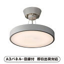 【送料無料】ディクラッセ LED ジョルノ シーリング/ペンダントランプ ウォームグレー【パネル・目録付】(景品 二次会 披露宴 結婚式 余興 忘年会 新年会 抽選会 社内イベント 運動会 ゴルフ コンペ ビンゴ クイズ 幹事 目録 パネル 生活家電 盛り上がる 人気 話題