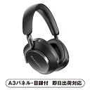 【送料無料】B&W ワイヤレスヘッドフォン(ブラック)【パネル・目録付】(景品 二次会 披露宴 結婚式 余興 忘年会 新年会 抽選会 社内イベント 運動会 ゴルフ コンペ ビンゴ クイズ 幹事 目録 パネル 生活家電 盛り上がる 人気 話題 おすすめ)