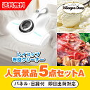 【あす楽対応可】「レイコップふとん専用ダニクリーナー(ホワイト)」が目玉の人気景品5点セットA(二次会 景品 コンペ 新年会 忘年会 結婚式二次会 ゴルフ イベ...