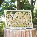 30日限定ポイント最大10倍★メッセージピースウェルカムボード ラブドロップス(似顔絵あり)結婚式 お祝い 披露宴 ウェディング ウエルカムスペース メッセージ...