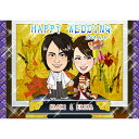 CG似顔絵ウェルカムボード2nd 五月人形プレゼント 結婚式 ギフト お祝い 披露宴 ウェディング ウエルカムスペース 和風