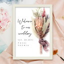 グラフィック ウェルカムボード(シャルムドブーケ プロテア)結婚式 ギフト お祝い 披露宴 ウェディング ウェルカムスペース