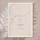 15日限定ポイント最大10倍★グラフィック ウェルカムボード(シアーツリー スモーキーモーブ)結婚式 ギフト お祝い 披露宴 ウェディング ウェルカムスペース