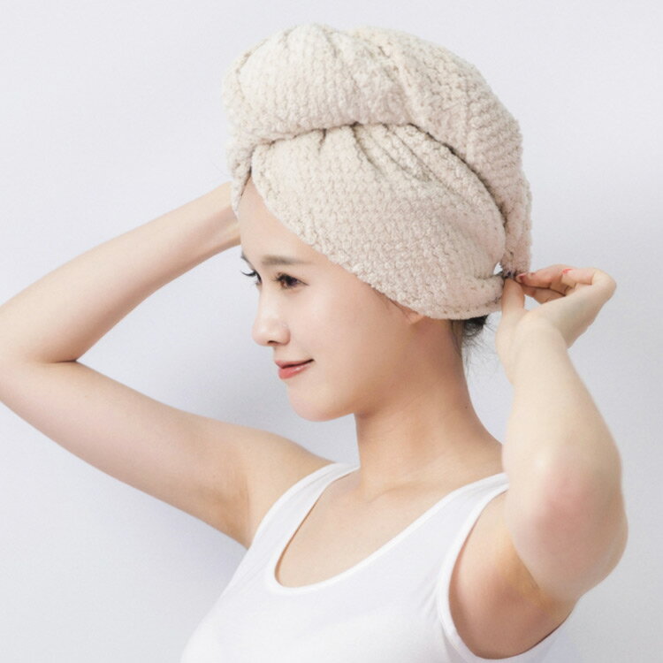 ヘアキャップ 乾燥用 大人用 バス用品 送料無料 タオルキャップ シャワーキャップ ...