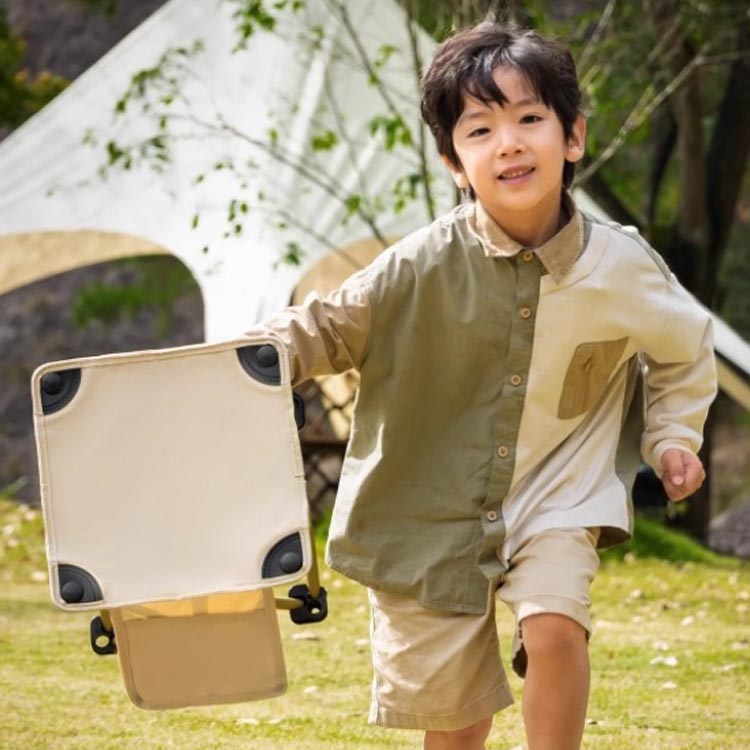 折りたたみ椅子 コンパクト アウトドア 背もたれなし 軽量 アウトドアチェア ポータブル スポーツ観戦 キャンプ 運動会 お花見 花火大会 pica-holic-10007226 Picaholic サンプル画像3
