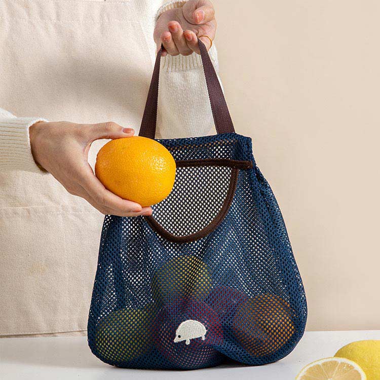 【送料無料】野菜ストッカー 袋 メッシュバッグ 2点セット かわいい 大容量 収納バッグ 壁掛け 吊り下げる 通気性 軽量 壁掛け 吊るせる 洗える 果物 ボール 収納袋 おもちゃ ぬいぐるみ 小物入れ ハンドバック お出掛け 買い物