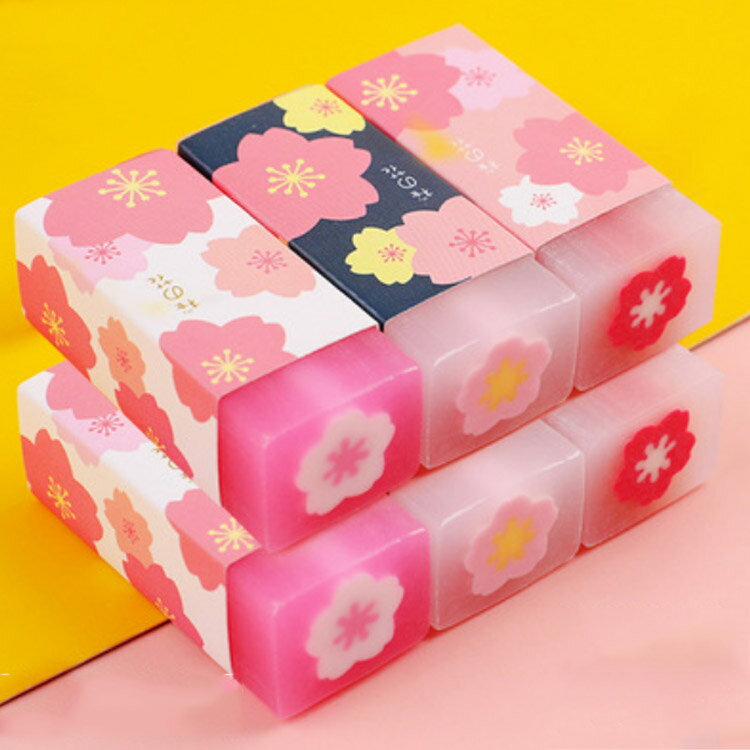 【送料無料】消しゴム 小学生 大人 かわいい 6個セット 桜柄 さくら 果物 犬 イチゴ けしごむ 文房具 文具 雑貨 小学生 子供会 よく消える ケシゴム 筆記用具 ギフト プレゼント 入学準備 ご褒美 こども キッズ 新学期