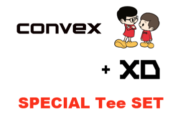 CONVEX SPECIAL Tee SET2019SS Tシャツセット【福袋】【セール　CONVEX　コンベックス XD】サイズ100cm-150cm