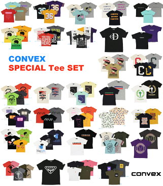 CONVEX SPECIAL Tee SET2019SS Tシャツセット【福袋】【セール　CONVEX　コンベックス XD】サイズ100cm-120cm