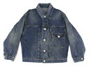 【デニム＆ダンガリー　DENIM DUNGAREE】12ozHOME MADEデニム ミウラ JK (130-140)【738226】