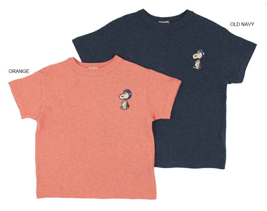 【デニム＆ダンガリー　DENIM DUNGAREE】テンジク SNOOPY HELLO TEE (01-02)BIG型【3742402】 1