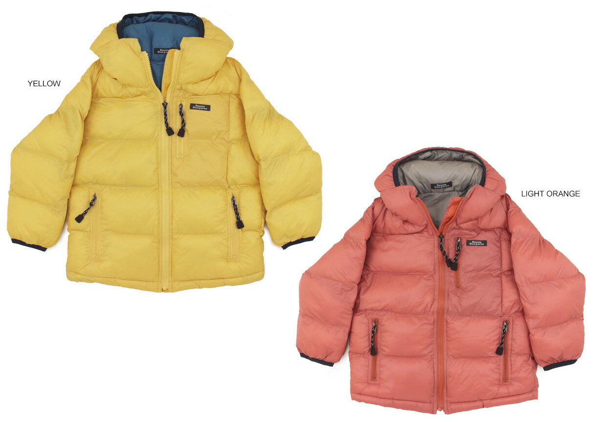 【デニム＆ダンガリー　DENIM DUNGAREE】リコンフィータフタ パーカー (115)【22580204】