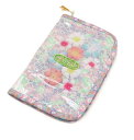 【fafa/フェフェ　母子手帳ケース/S】Babette (Diary Case)【サイズS】/パステルフラワー/母子手帳ケースや通帳、カード入れとして人気のダイアリーケース