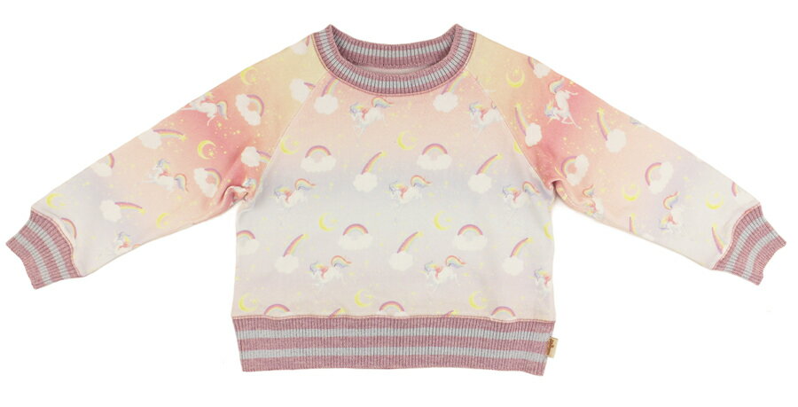 【fafa/フェフェ トレーナー KIDS】CAROLANNE(Tops)(120-140)/プリズムユニコーン