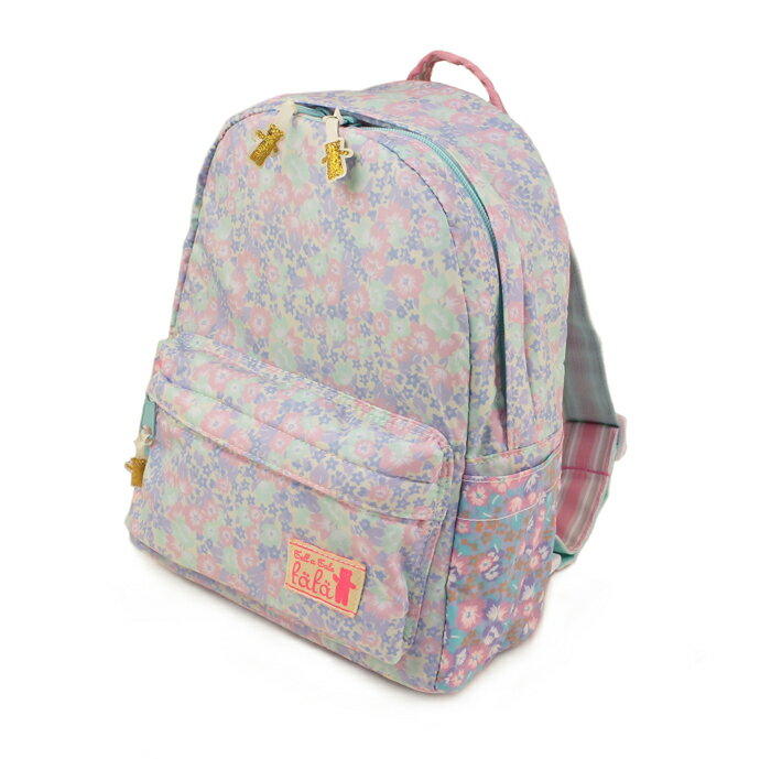 【fafa/フェフェ　ベビーリュック】DUFF (S) (Rucksack/BABY)/パステルフラワー/Sサイズ/2歳〜5歳くらい/容量約5L/ポリエステル素材で軽い