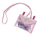 【fafa/フェフェ クリップポーチ】SUNDAE (2WAY CLIP POUCH)/ラベンダーモノケロスショルダーストラップ付移動式ポケット◆メール便発送可能◆