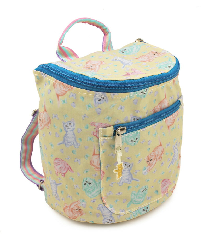【fafa/フェフェ ベビーリュック】PEG (Rucksack/Baby )アイボリーキャット/2歳前後〜4歳前後のお子様..