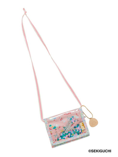 塩化ビニール、ナイロン、ポリエステル、綿、プラスティック 中国製 モンチッチコラボ アイテム モンチッチのお顔の限定チャーム付き スパンコールにはmonchhichiのロゴも！ 二つ折りのお財布です。 BG.MON　バブルガムピンクモンチッ...