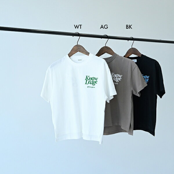 Know Ledge Tシャツ (M-L/110-140)