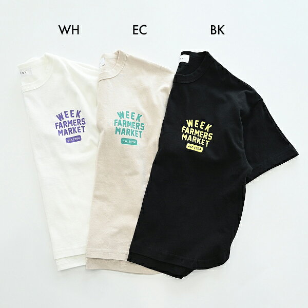【セール　フォブ FOV】WEEK 6分袖Tシャツ (M-XL/110-160)【625405】